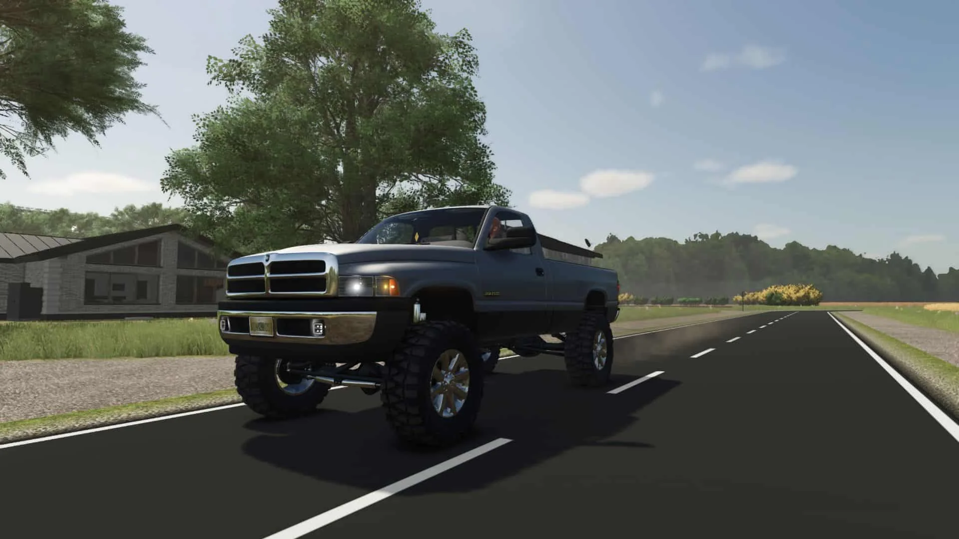 FS25 1998 Dodge Ram 2500 6.7 Cummins v1.1 Cars Mod FS25 Mod Free Download