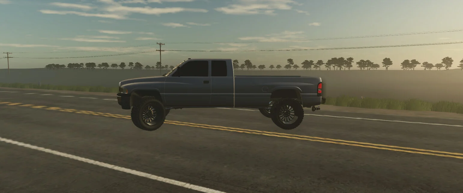 FS25 1999 Ram 2500 Cummins v1.0 Cars Mod FS25 Mod Free Download