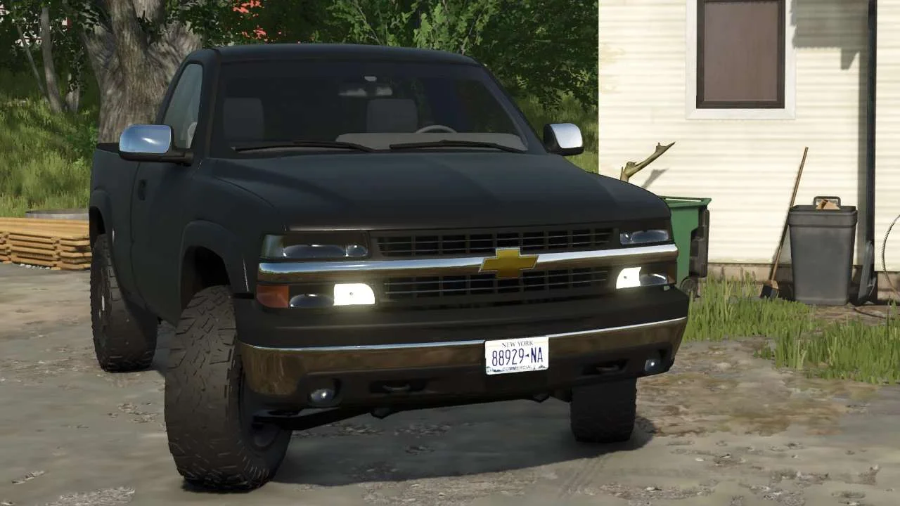 FS25 2002 Chevrolet Silverado 1500 v1.0 Cars Mod FS25 Mod Free Download