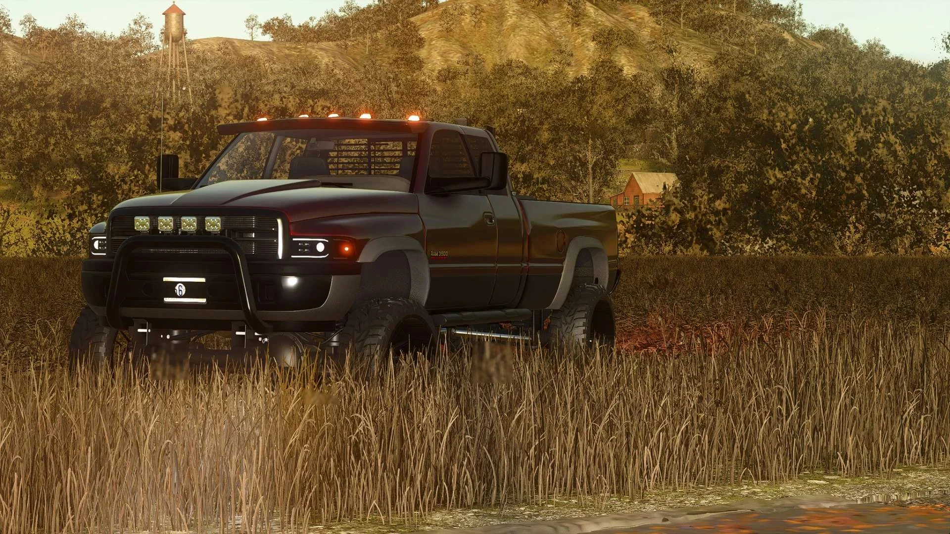FS25 2002 Ram 3500 v1.0 Cars Mod FS25 Mod Free Download