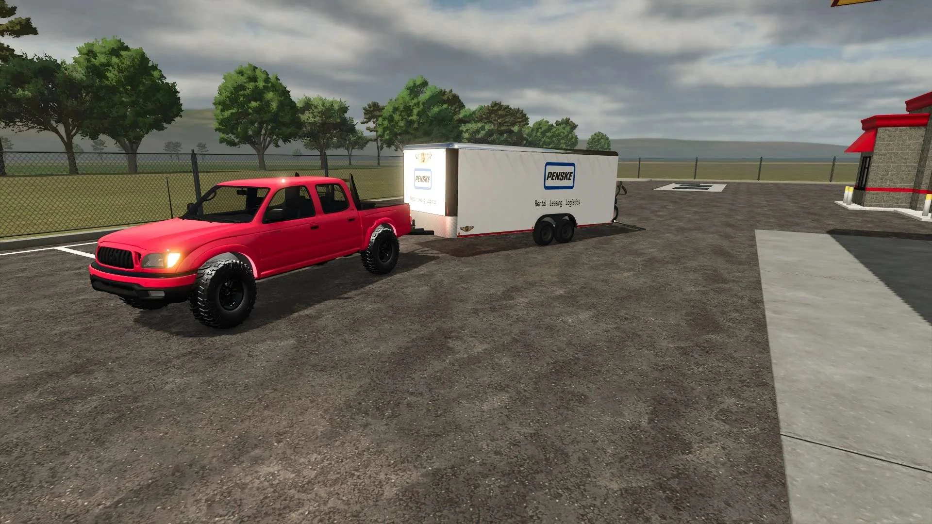 FS25 2002 Tacoma Converted v1.0 Cars Mod FS25 Mod Free Download
