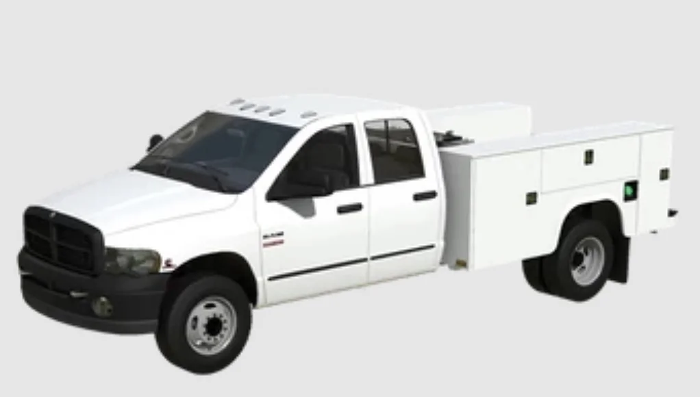 FS25 2003 Ram 3500 Service Truck v1.0 Cars Mod FS25 Mod Free Download