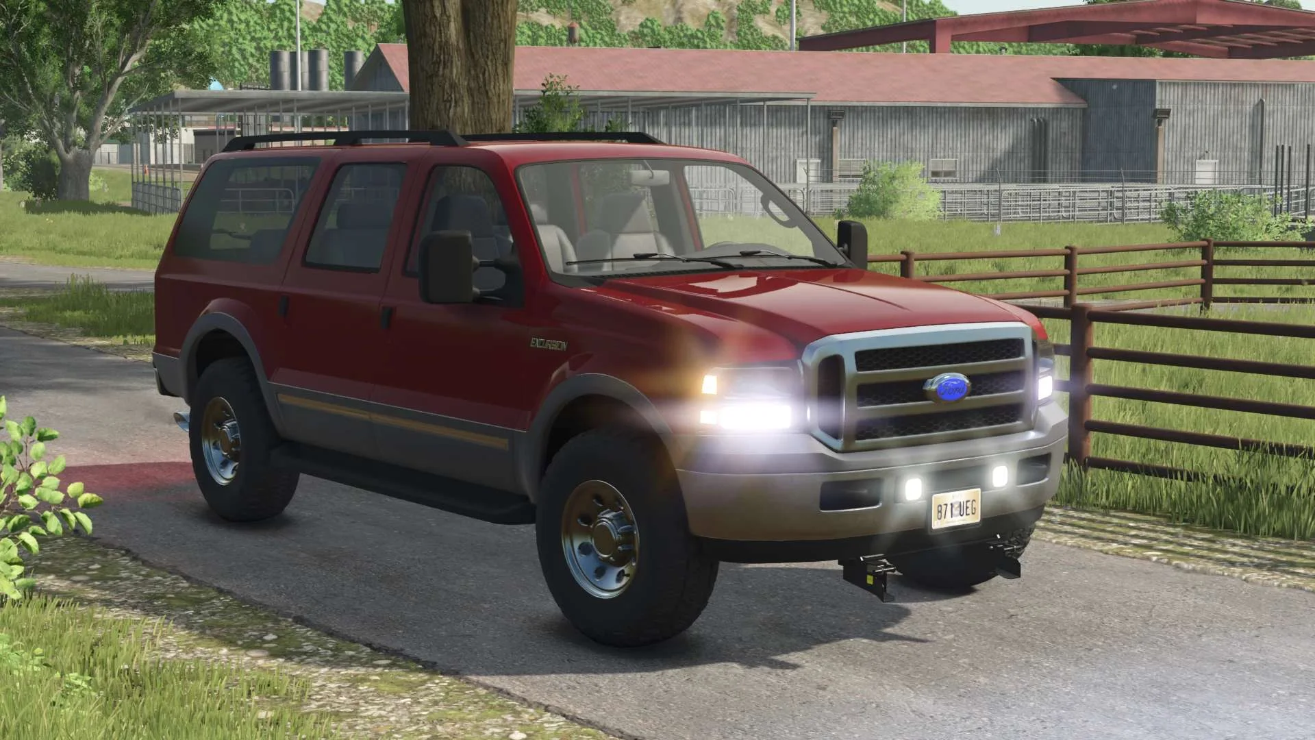 FS25 2005 Ford Excursion v1.1 Cars Mod FS25 Mod Free Download