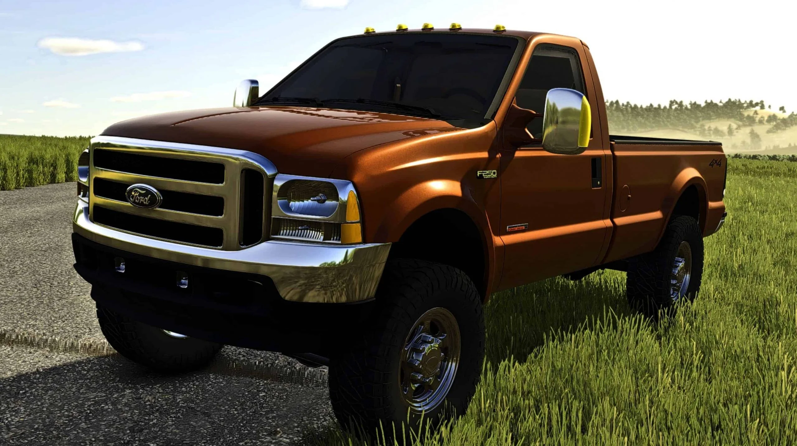 FS25 2005 Ford F350 V1.0.0.1 Cars Mod FS25 Mod Free Download