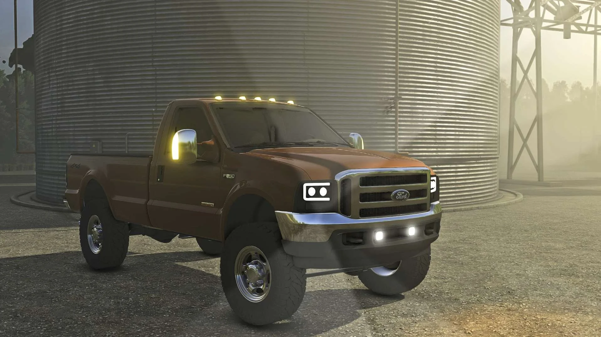 FS25 2005 Ford F350 v1.0 Cars Mod FS25 Mod Free Download