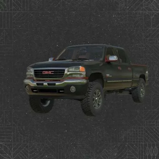 FS25 2006 GMC 2500 v1.0 Cars Mod FS25 Mod Free Download