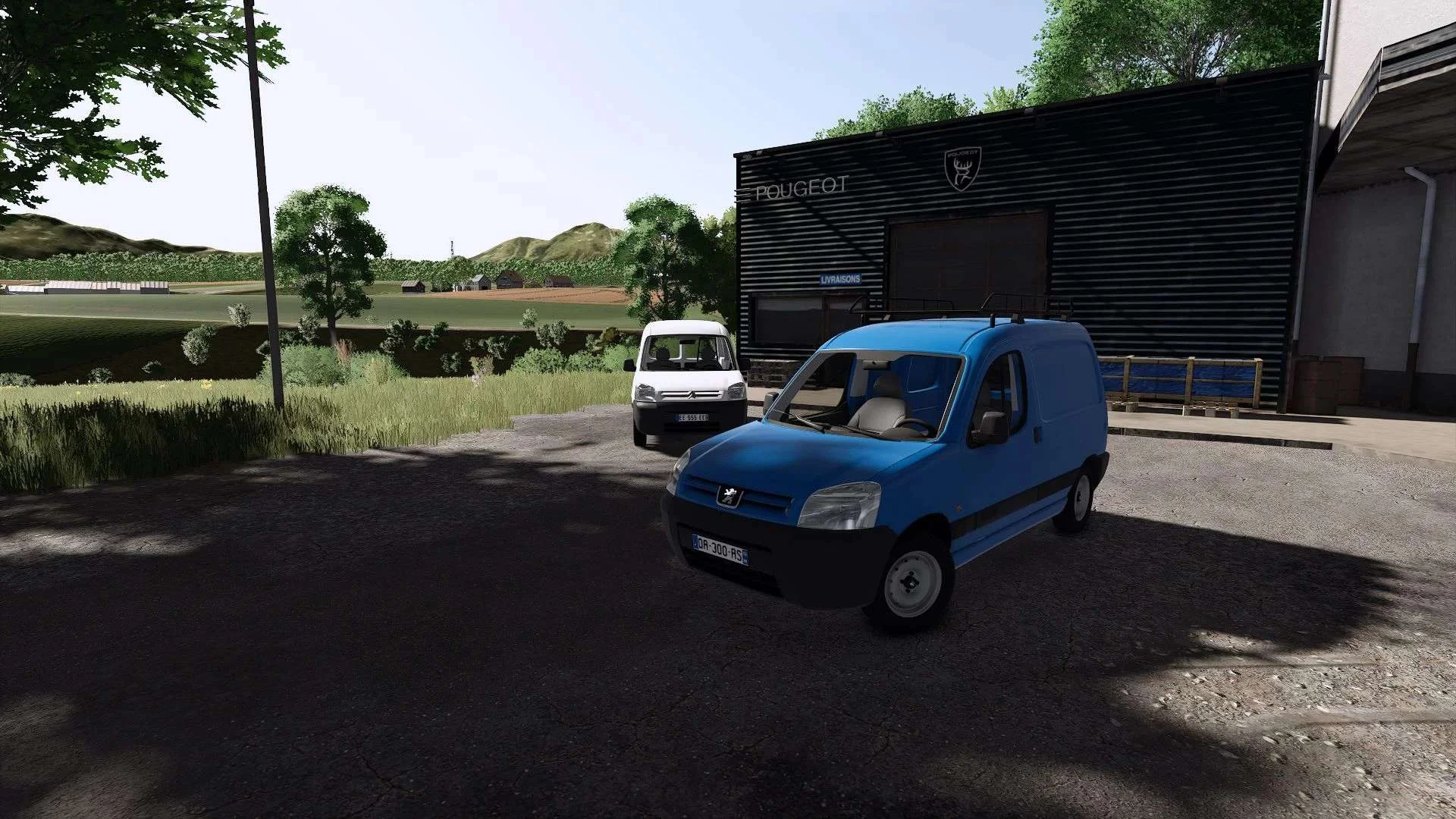 FS25 2006 Peugeot Partner v1.0.0.1 Cars Mod FS25 Mod Free Download
