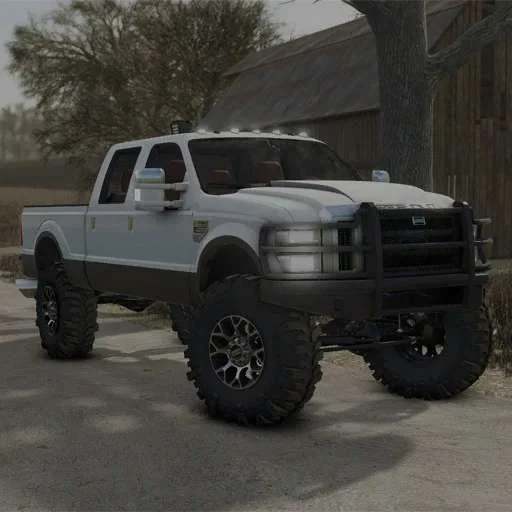 FS25 2009 Ford F250 KingRanch v1.0 Cars Mod FS25 Mod Free Download