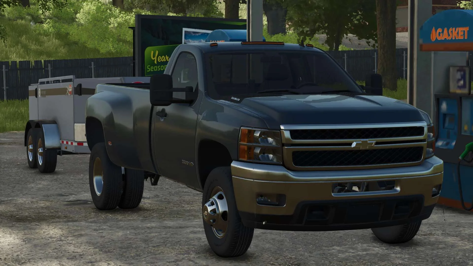 FS25 2010 Chevy 3500 Dually v1.0 Cars Mod FS25 Mod Free Download