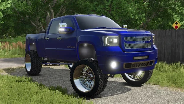 FS25 2010 GMC Sierra 2500 Denali v1.0 Cars Mod FS25 Mod Free Download