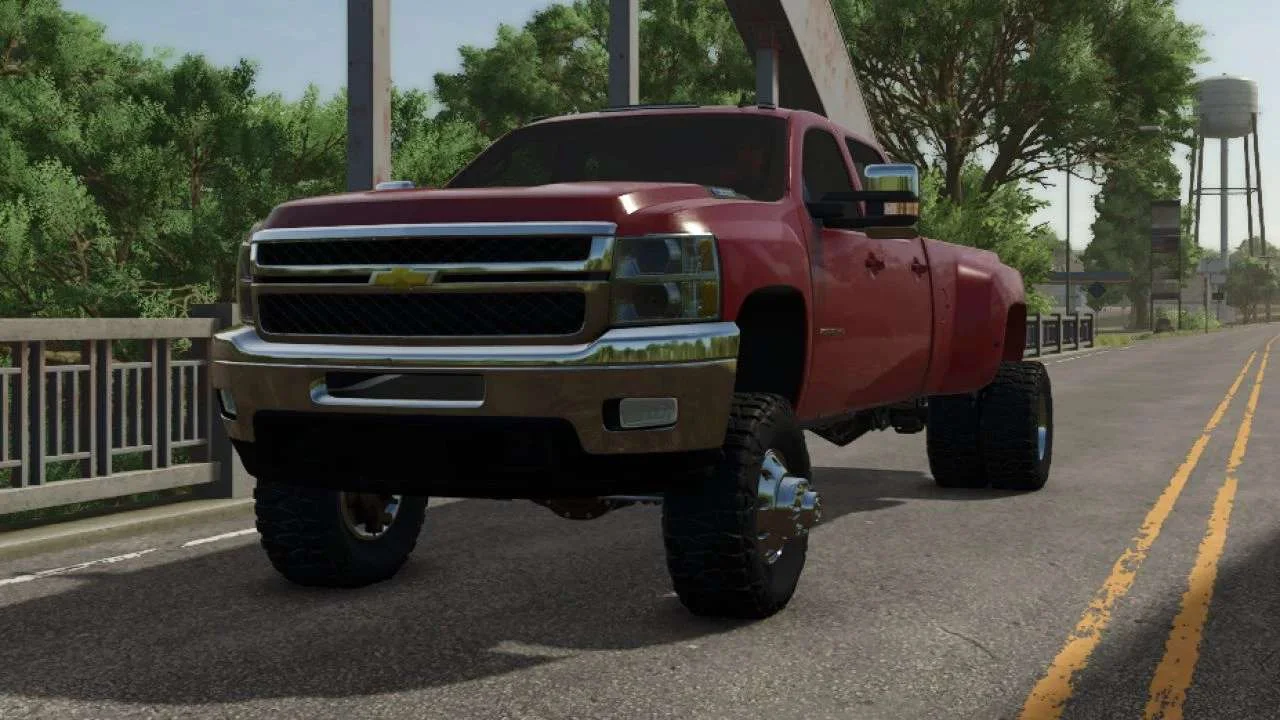 FS25 2013 Chevy / GMC 3500 v1.0 Cars Mod FS25 Mod Free Download