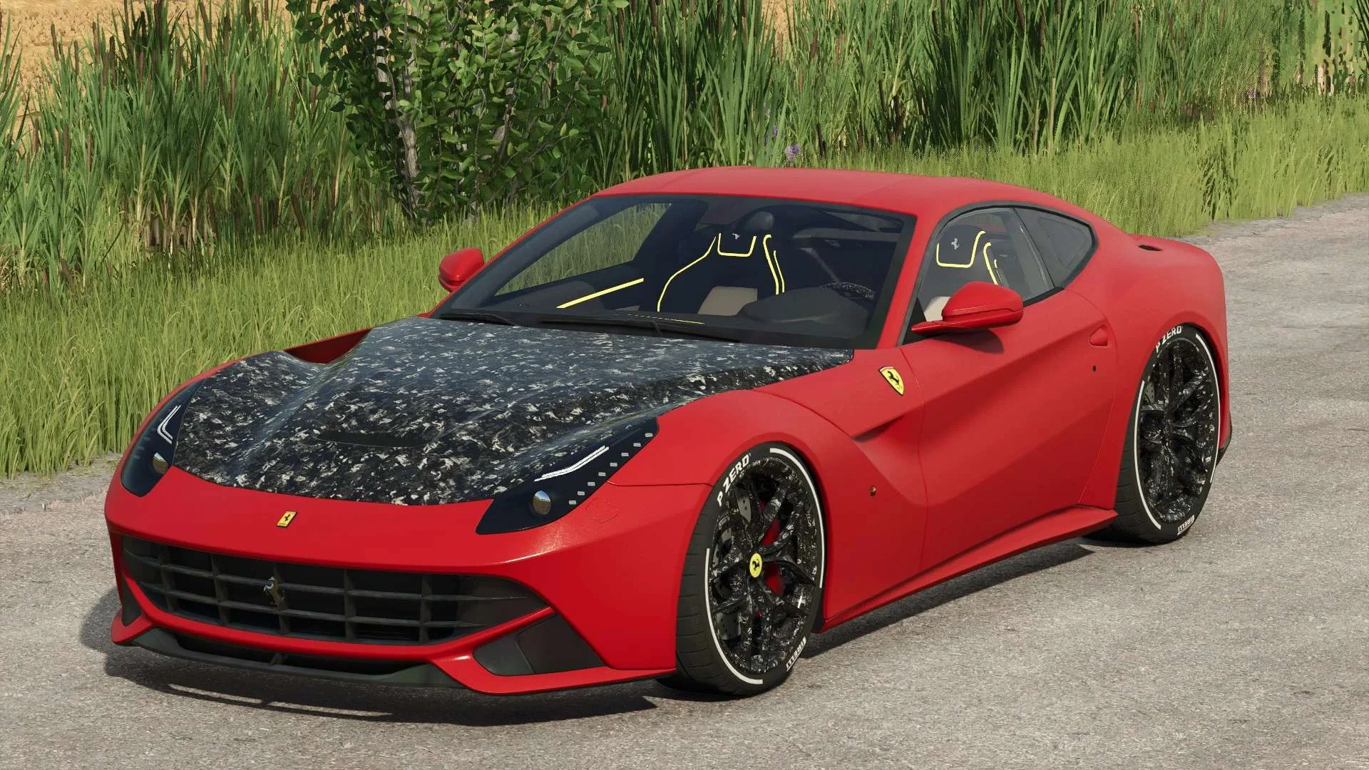 FS25 2014 Ferrari F12 Berlinetta v1.0 Cars Mod FS25 Mod Free Download