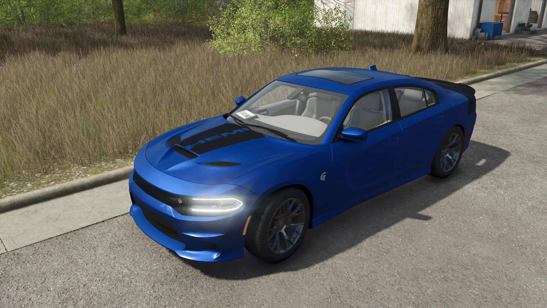 FS25 2015 Dodge Charger v1.0 Cars Mod FS25 Mod Free Download
