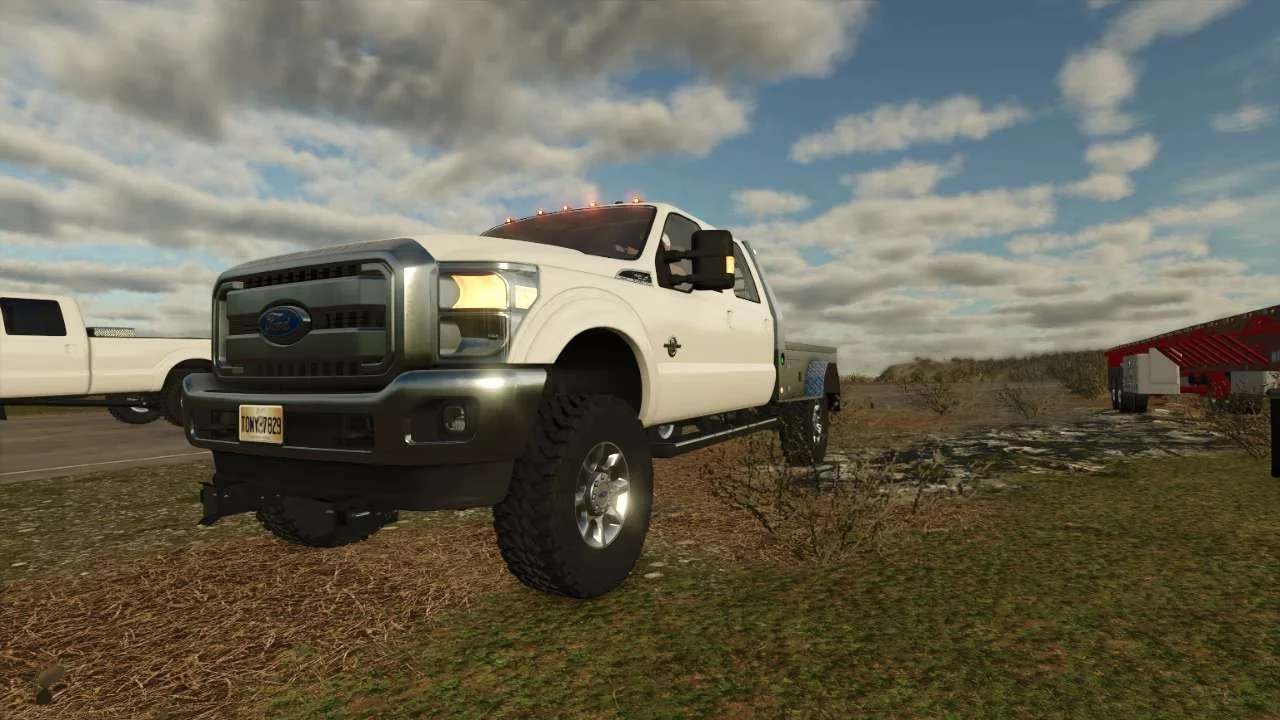 FS25 2015 Ford F350 Rework v1.1 Cars Mod FS25 Mod Free Download