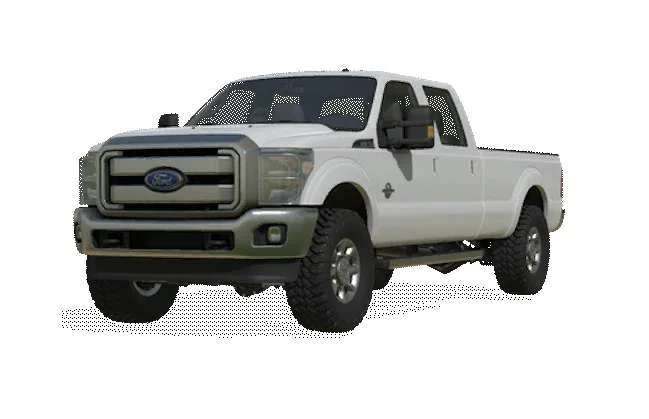 FS25 2015 Ford F350 Small Lift v1.0 Cars Mod FS25 Mod Free Download