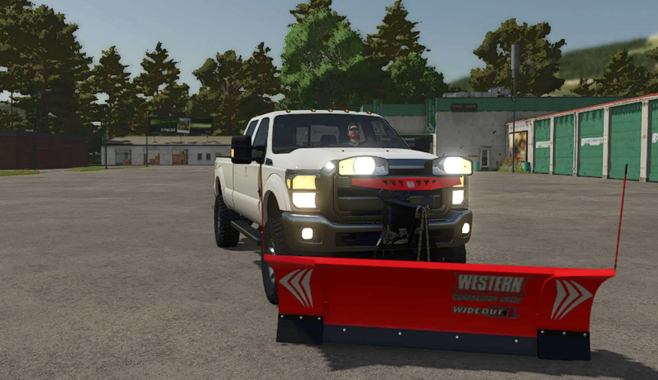FS25 2015 Ford F350 Small Lift v1.1 Cars Mod FS25 Mod Free Download