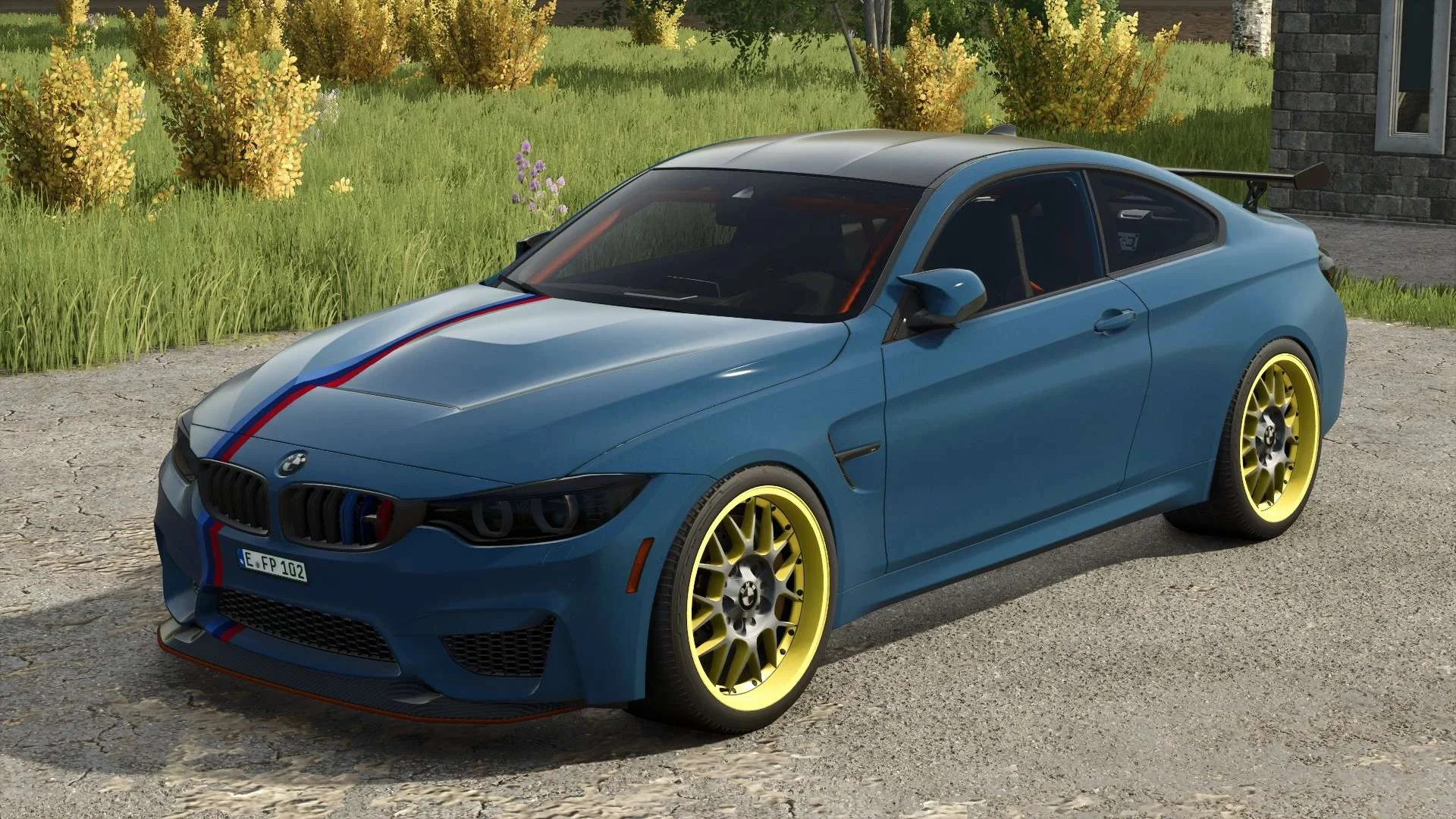 FS25 2016 BMW M4 GTS v1.0 Cars Mod FS25 Mod Free Download