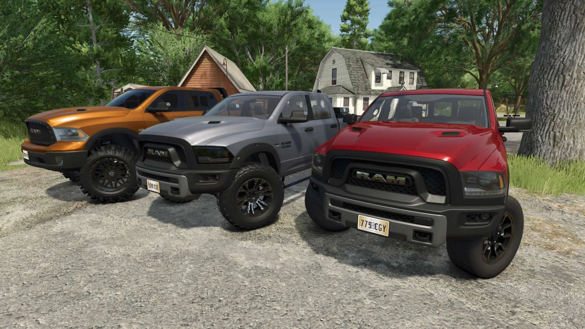 FS25 2016 Dodge Ram Rebel 1500 v1.0 Cars Mod FS25 Mod Free Download