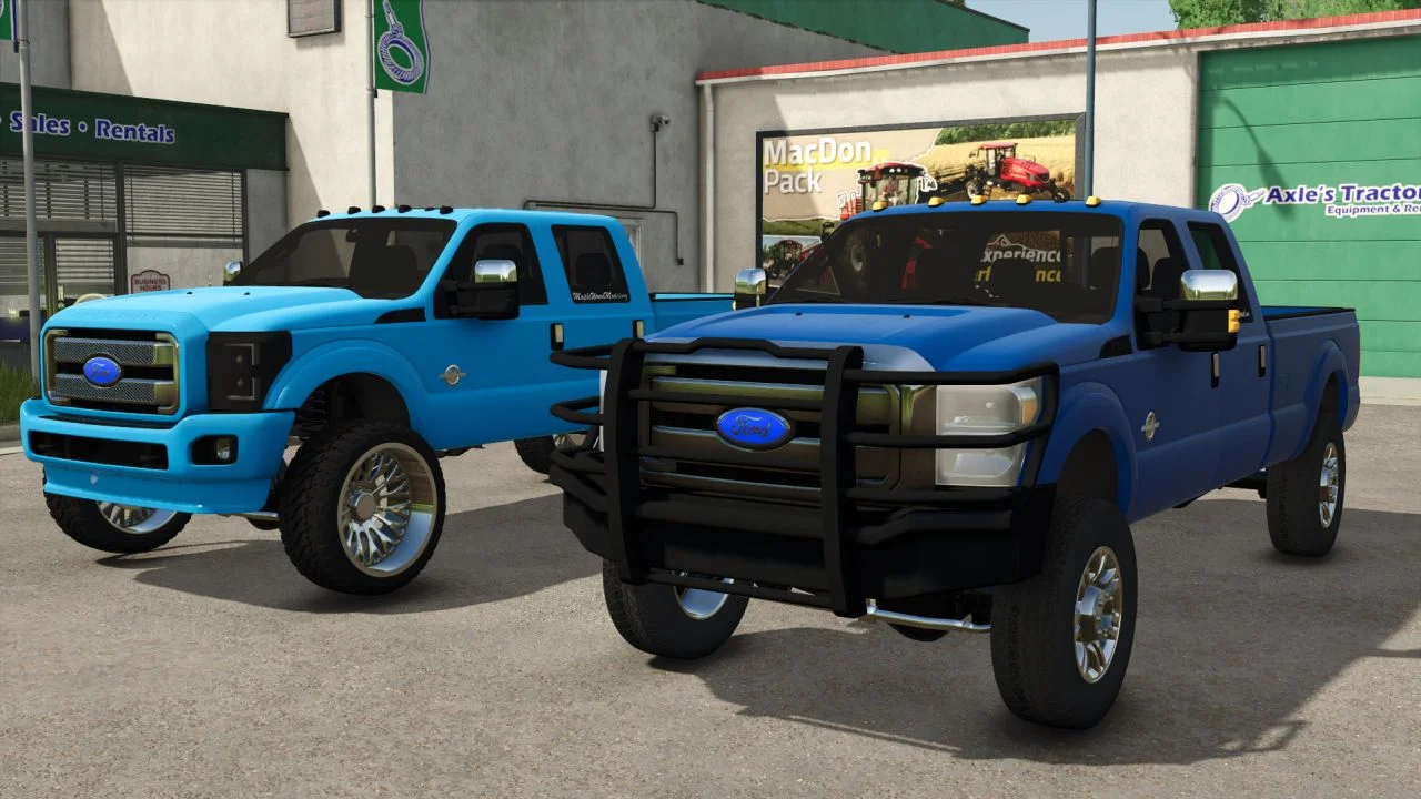 FS25 2016 Ford F350 6.7 v1.0 Cars Mod FS25 Mod Free Download