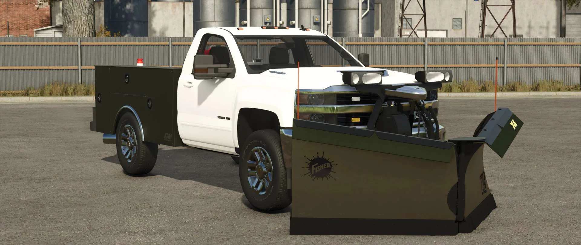 FS25 2017 Chevy 3500HD Service Truck v1.0 Cars Mod FS25 Mod Free Download
