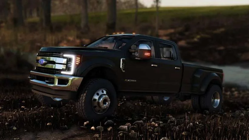 FS25 2017 F350 KR DRW v1.0 Cars Mod FS25 Mod Free Download