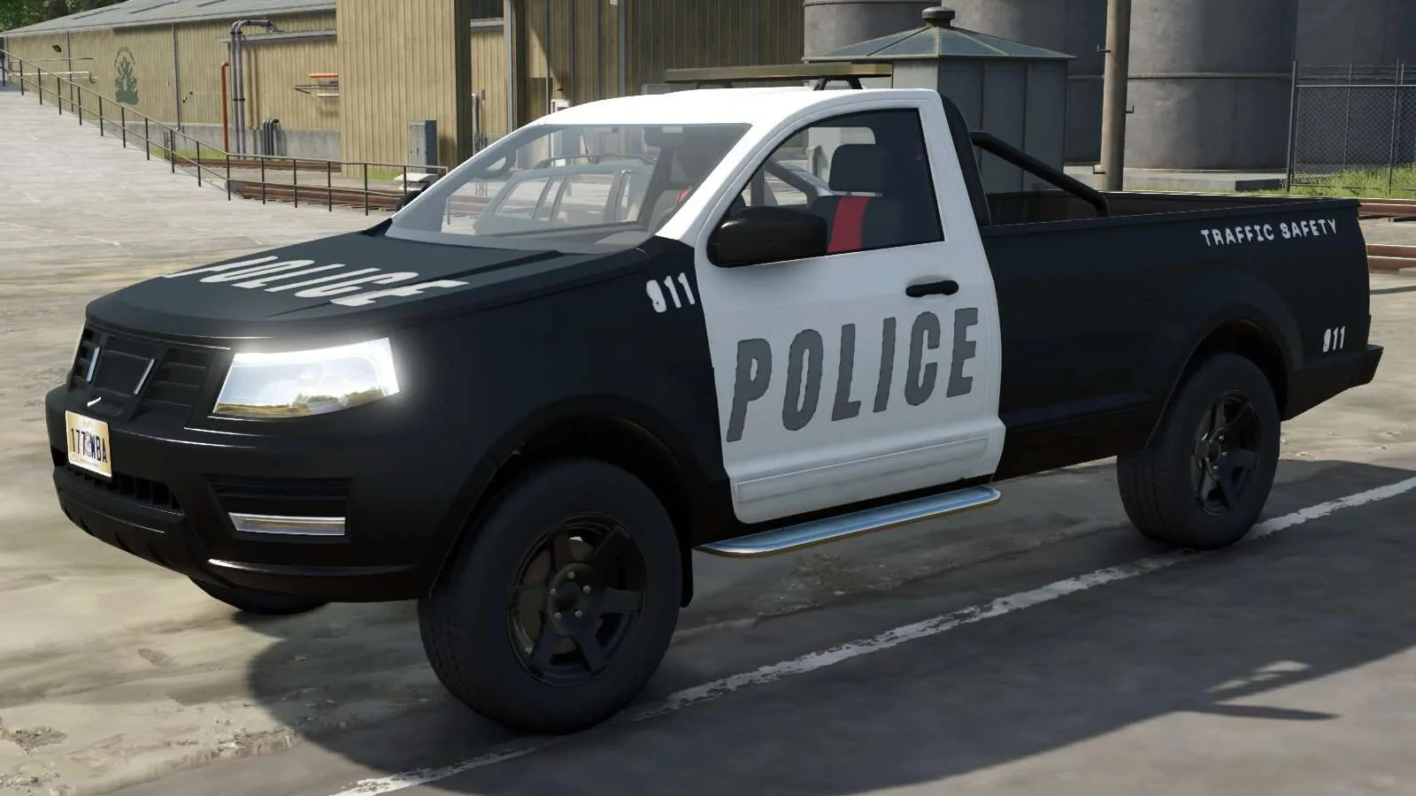 FS25 2017 Police Pickup v1.0 Cars Mod FS25 Mod Free Download