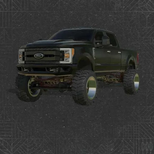 FS25 2018 Fordd F250 Limited Sema v1.0 Cars Mod FS25 Mod Free Download