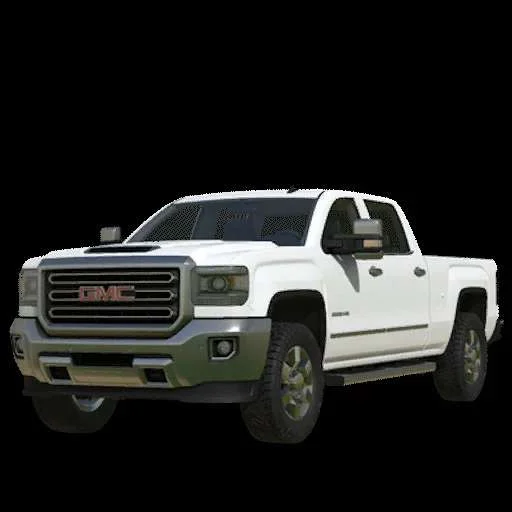 FS25 2018 GMC Sierra 2500 SLE Small Lift v1.0 Cars Mod FS25 Mod Free Download