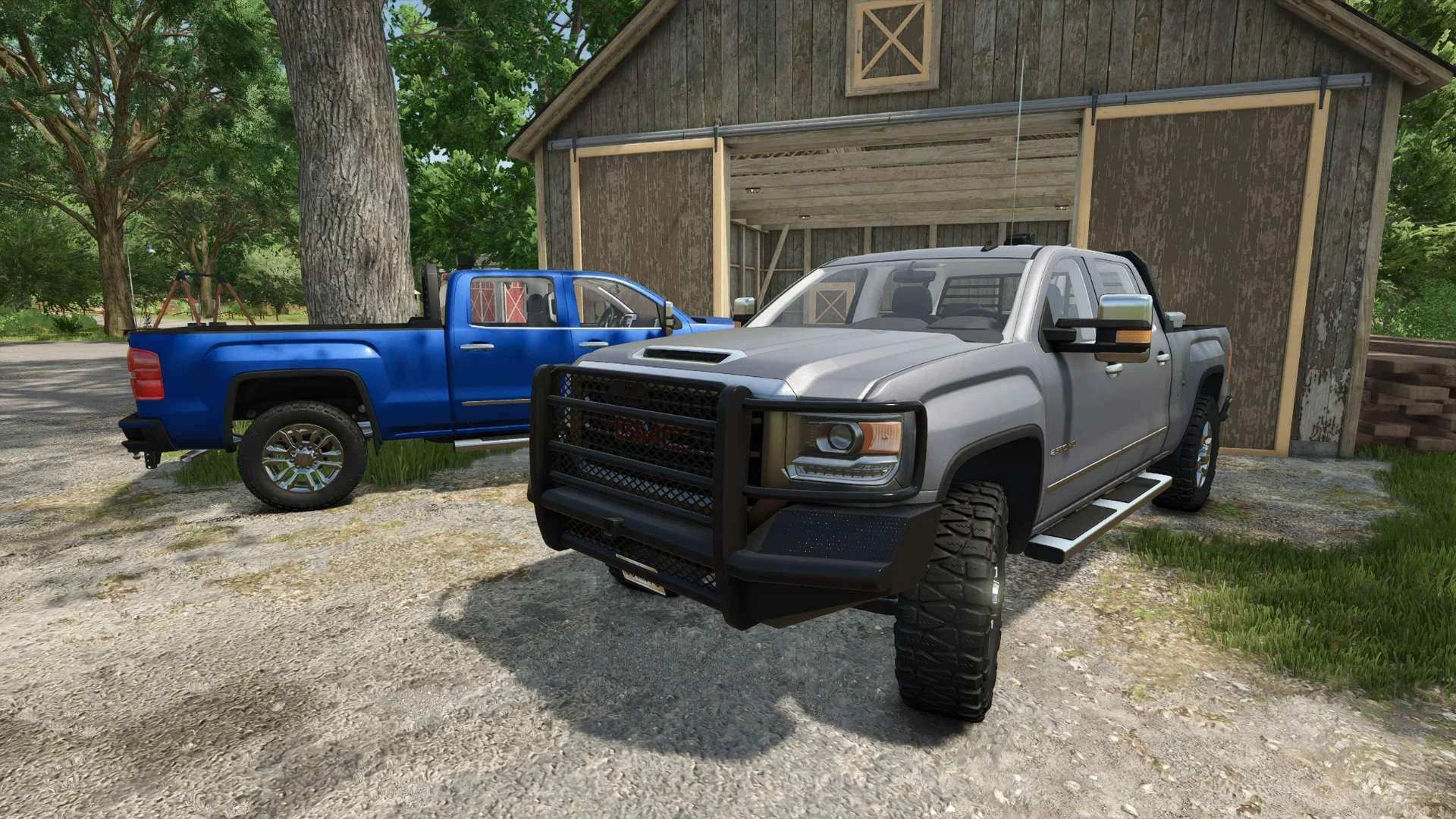 FS25 2018 GMC Sierra 2500 v1.0 Cars Mod FS25 Mod Free Download