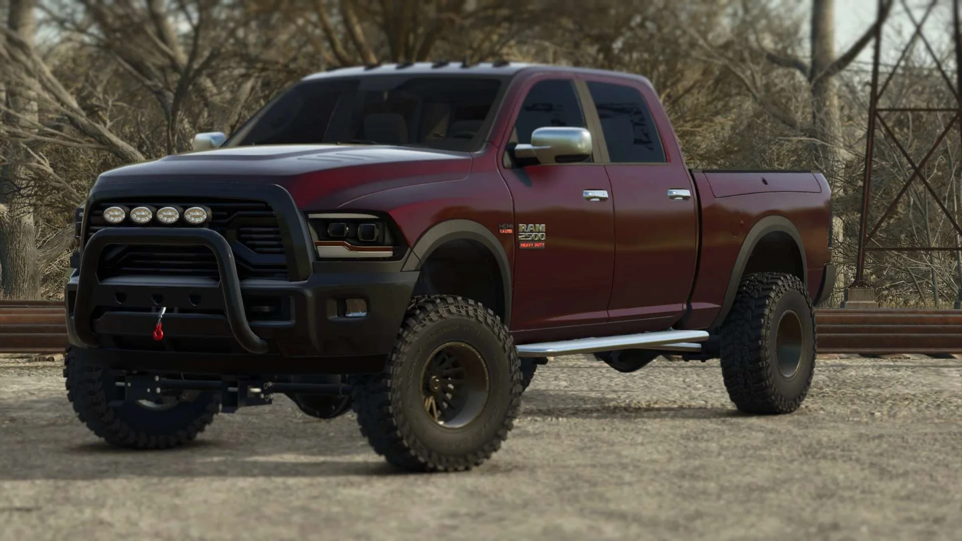 FS25 2018 Ram 2500 v1.0 Cars Mod FS25 Mod Free Download