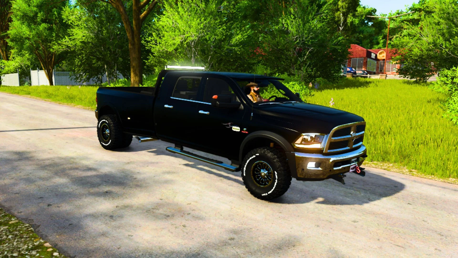 FS25 2018 Ram 3500 Mega Crew Cab V1.0.0.2 Cars Mod FS25 Mod Free Download