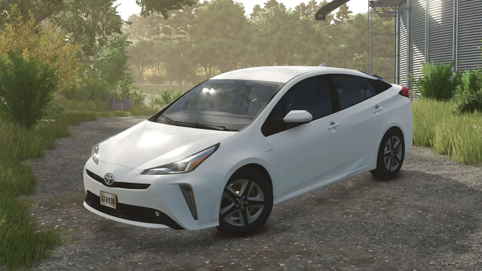 FS25 2019 Toyota Prius XLE v1.0 Cars Mod FS25 Mod Free Download