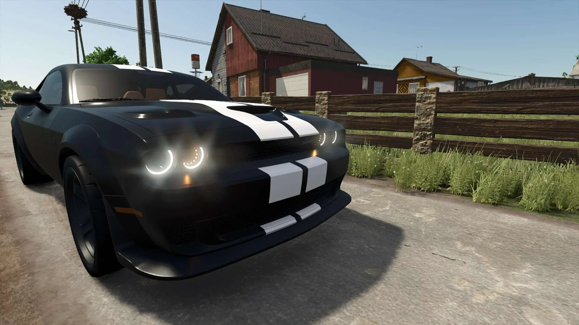 FS25 2020 Dodge Challenger Widebody v1.0 Cars Mod FS25 Mod Free Download