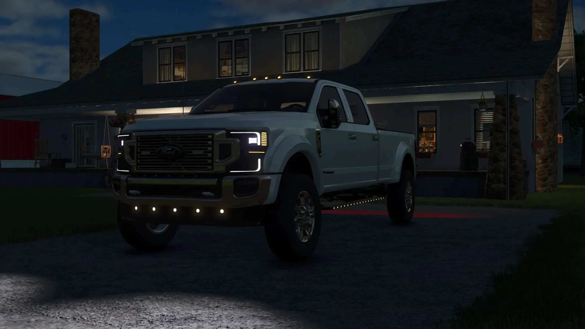 FS25 2020 F450 Platinum v1.0 Cars Mod FS25 Mod Free Download