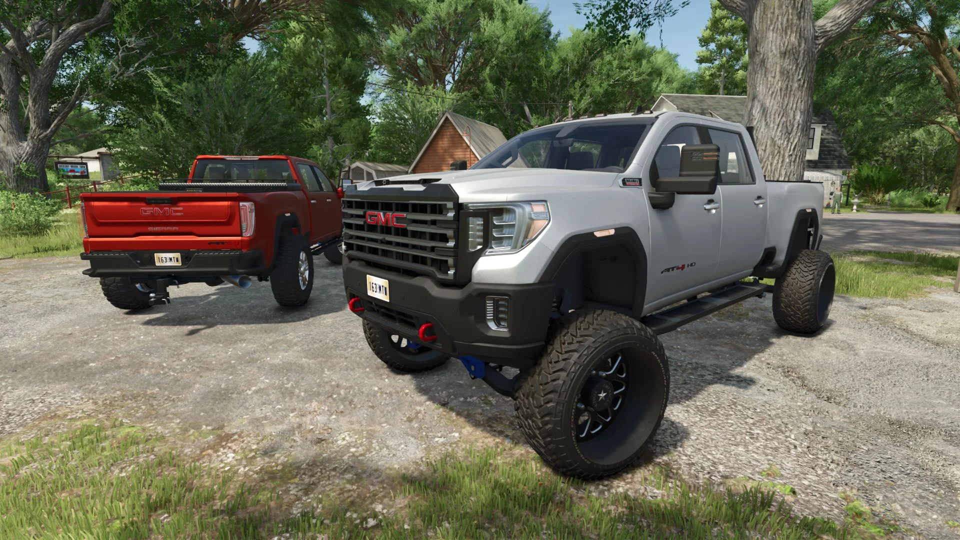FS25 2020 GMC Sierra Denali AT4 V1.1 Cars Mod FS25 Mod Free Download