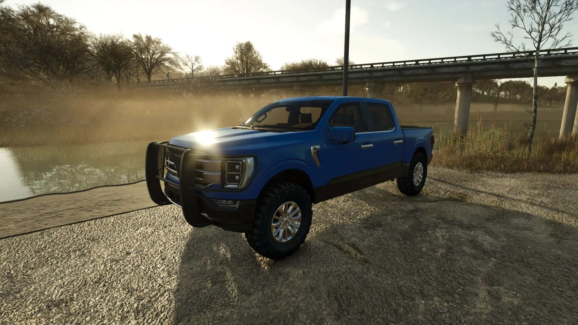 FS25 2021 Ford F150 King Ranch v1.0 Cars Mod FS25 Mod Free Download