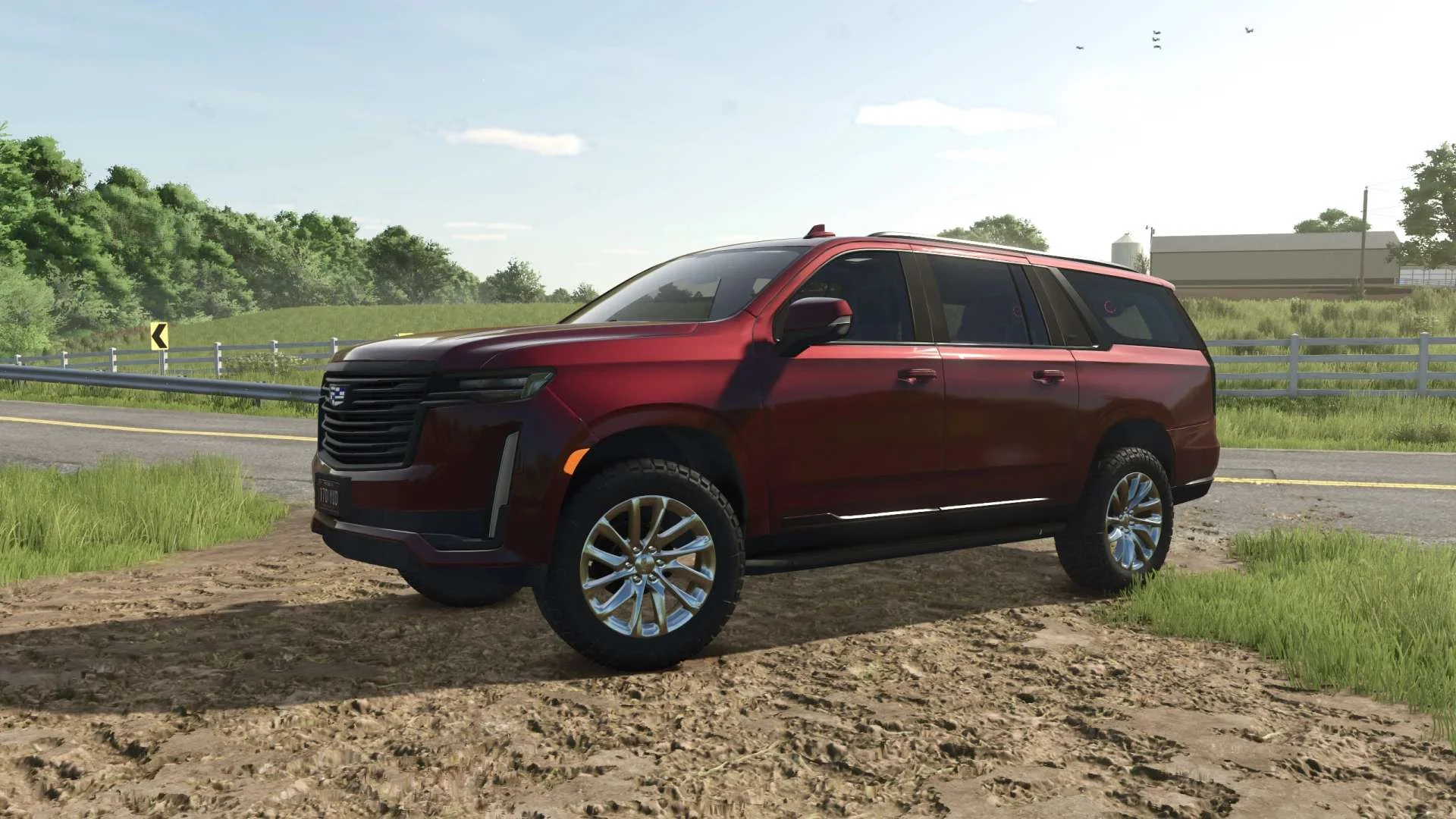 FS25 2022 Cadillac Escalade v1.1 Cars Mod FS25 Mod Free Download