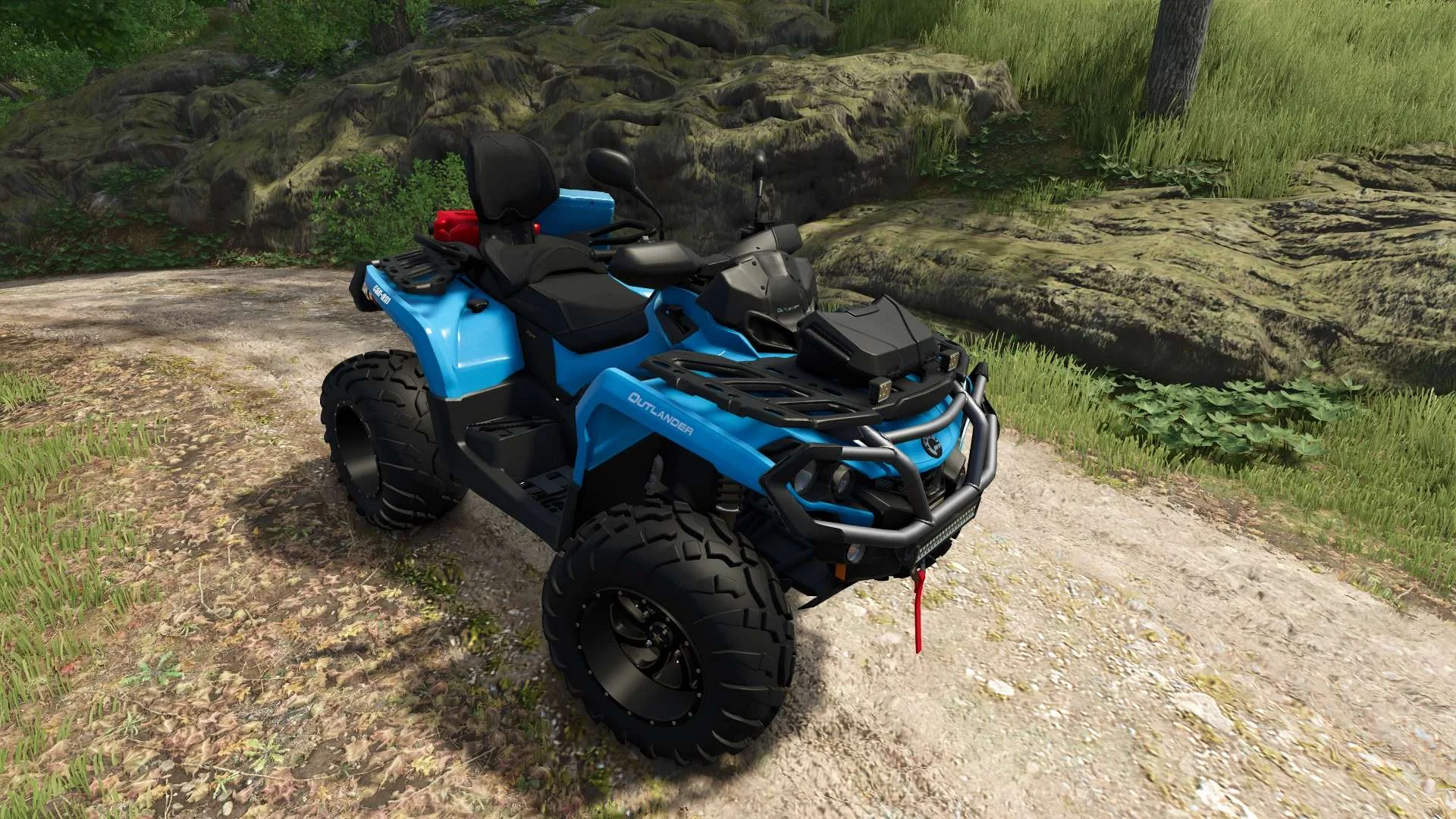FS25 2022 Can-Am Outlander 1000 ATV v1.0 Cars Mod FS25 Mod Free Download