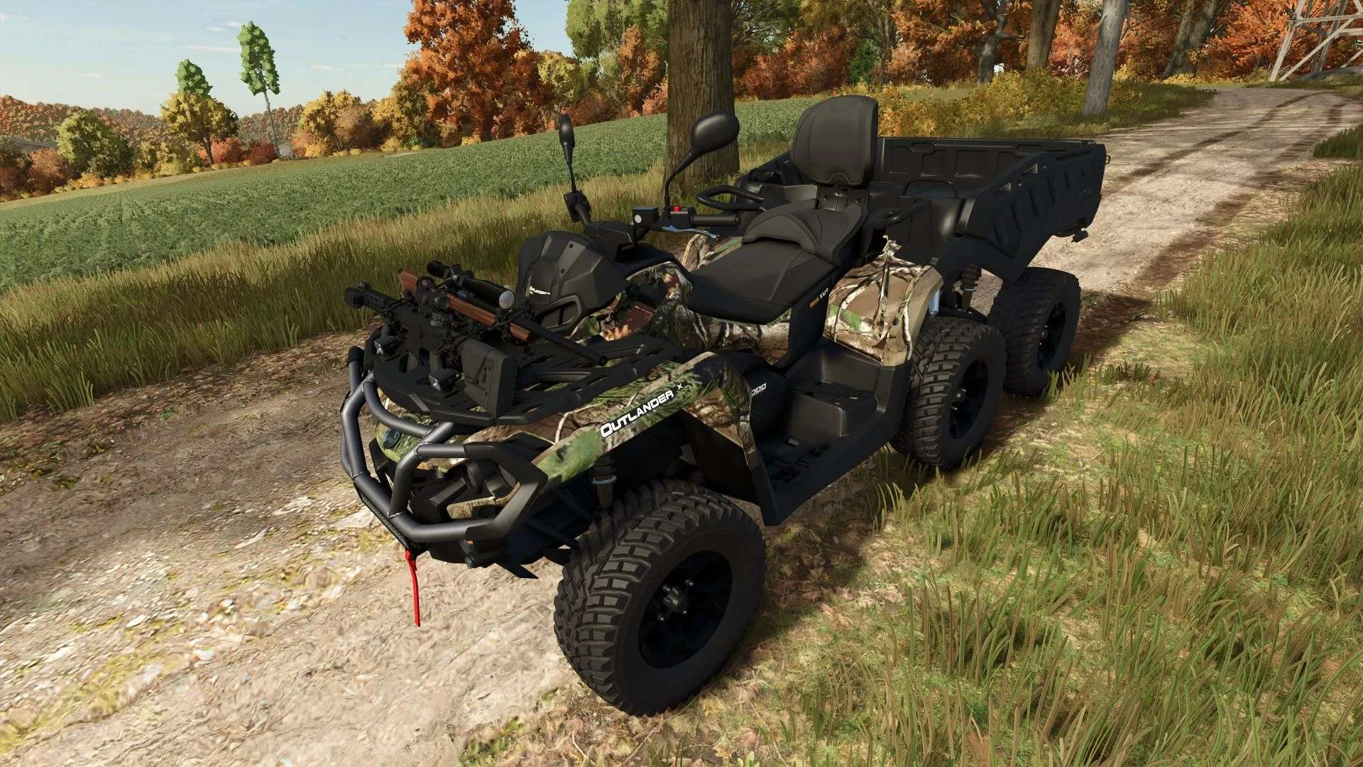 FS25 2022 Can-Am Outlander Max 6×6 v1.1 Cars Mod FS25 Mod Free Download