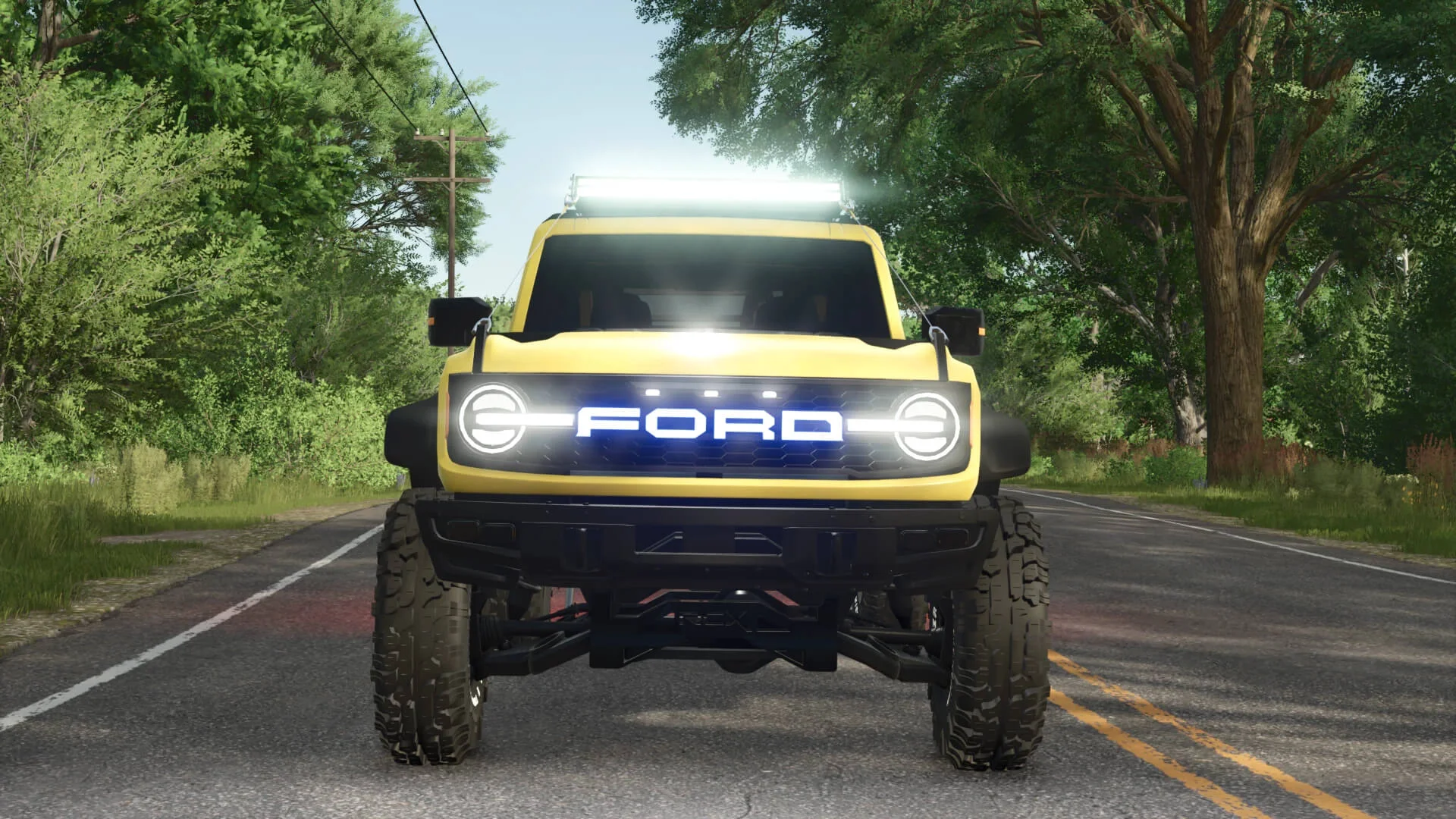 FS25 2022 Ford Bronco Raptor v1.0 Cars Mod FS25 Mod Free Download