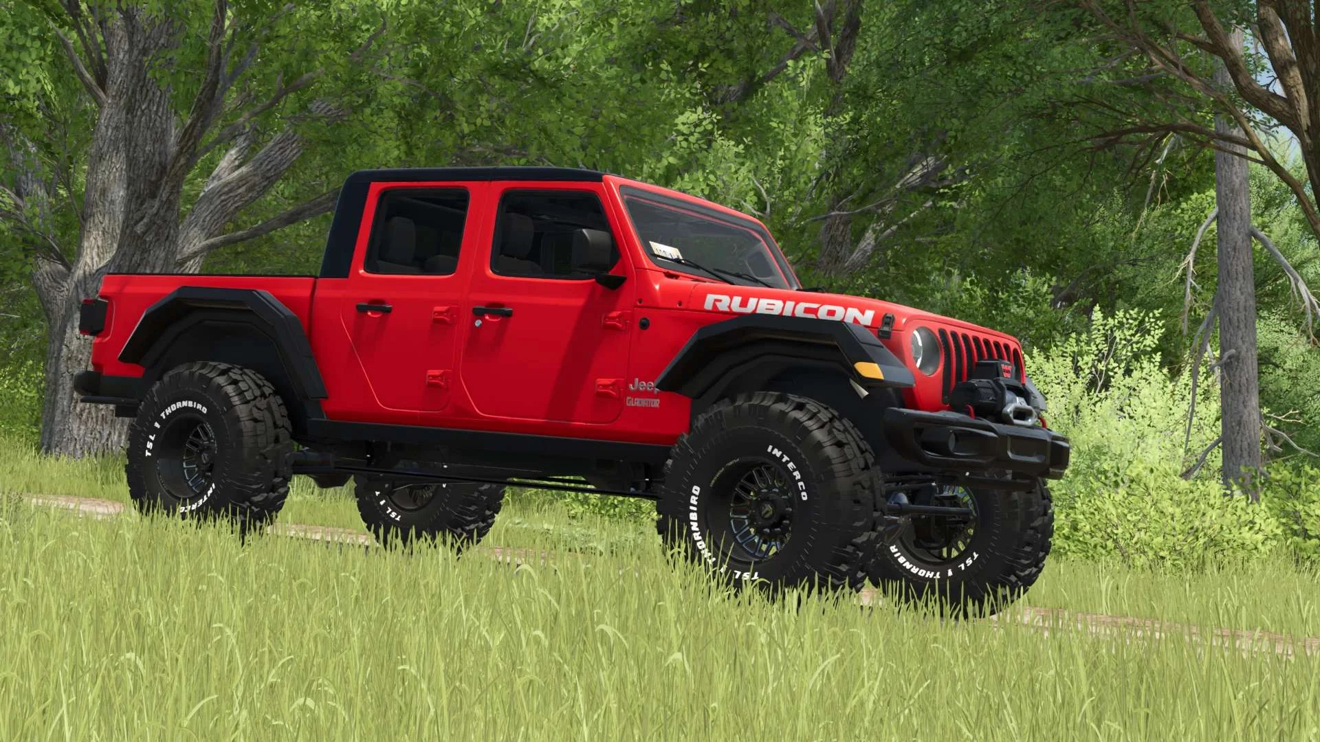 FS25 2022 Jeep Gladiator Rubicon v1.1 Cars Mod FS25 Mod Free Download