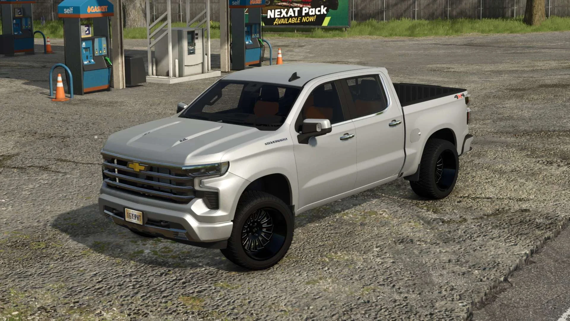 FS25 2023 Chevrolet Silverado 1500 v1.0 Cars Mod FS25 Mod Free Download