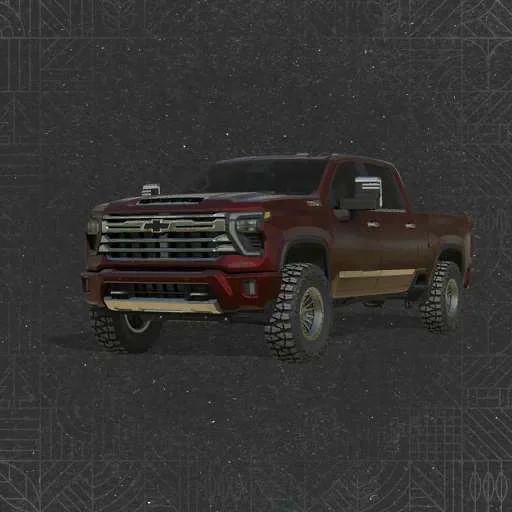 FS25 2024 Chevy High Country 2500 v1.0 Cars Mod FS25 Mod Free Download