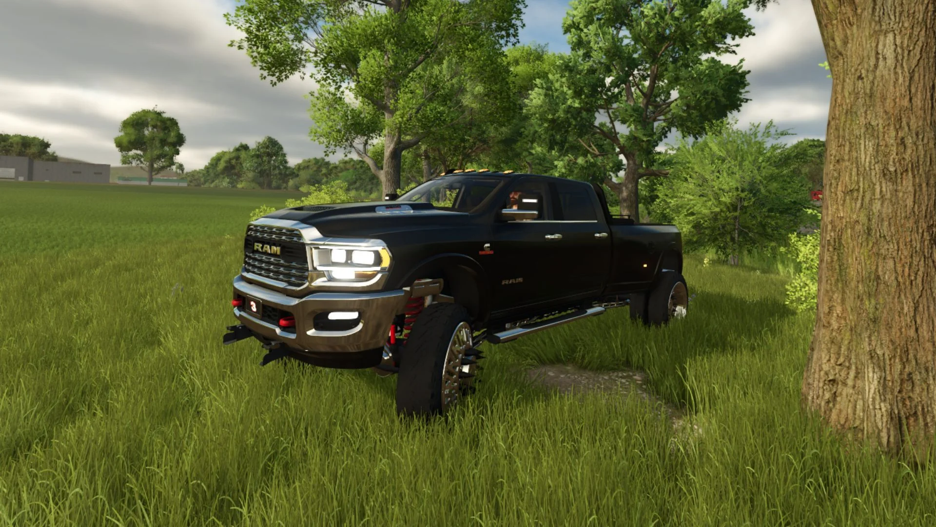 FS25 2024 Dodge Ram 3500 CrewCab v1.0.0.3 Cars Mod FS25 Mod Free Download