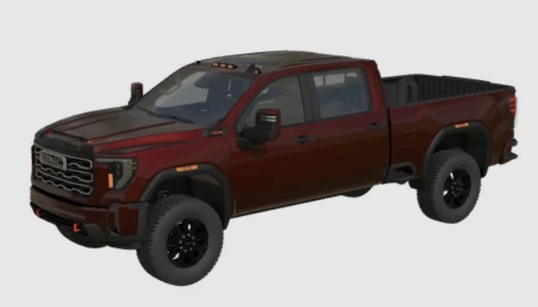 FS25 2024 GMC AT4 Tri State Crew v1.0 Cars Mod FS25 Mod Free Download