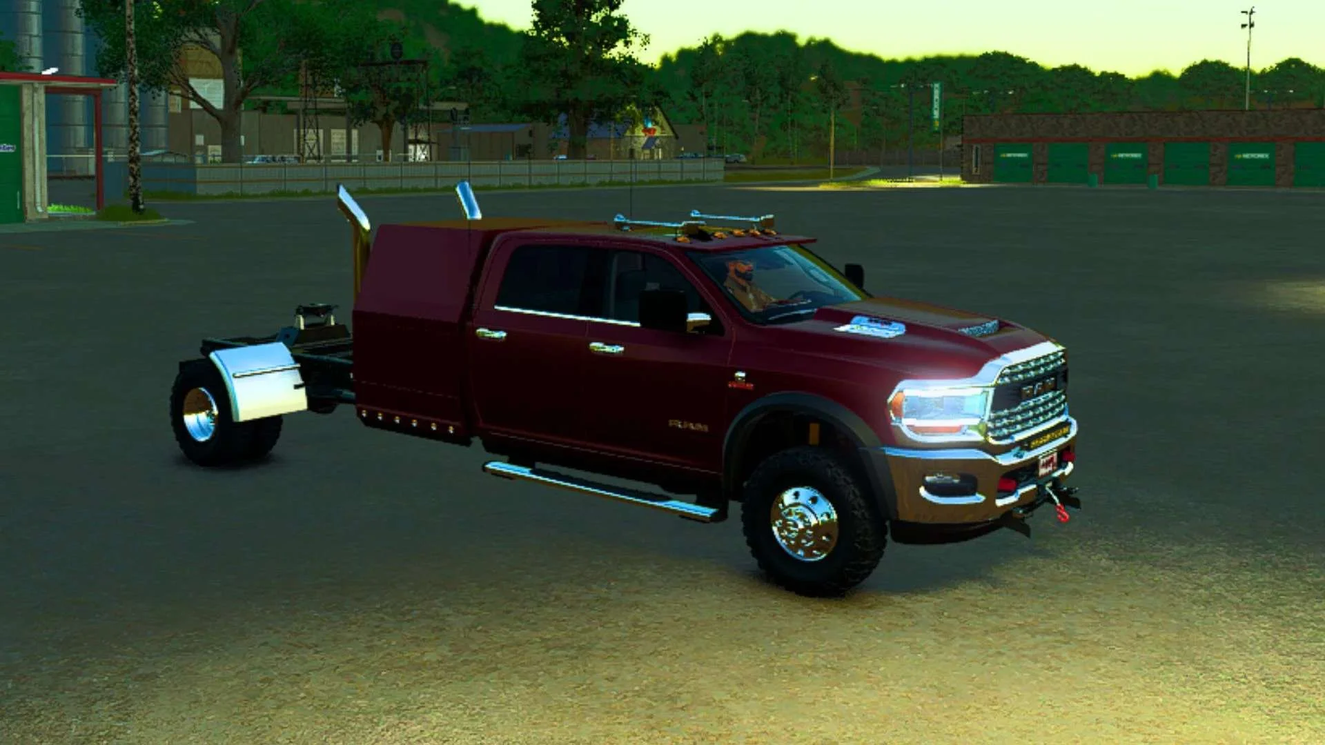 FS25 2024 Ram 3500 CrewCab With Sleeper v1.0.0.2 Cars Mod FS25 Mod Free Download