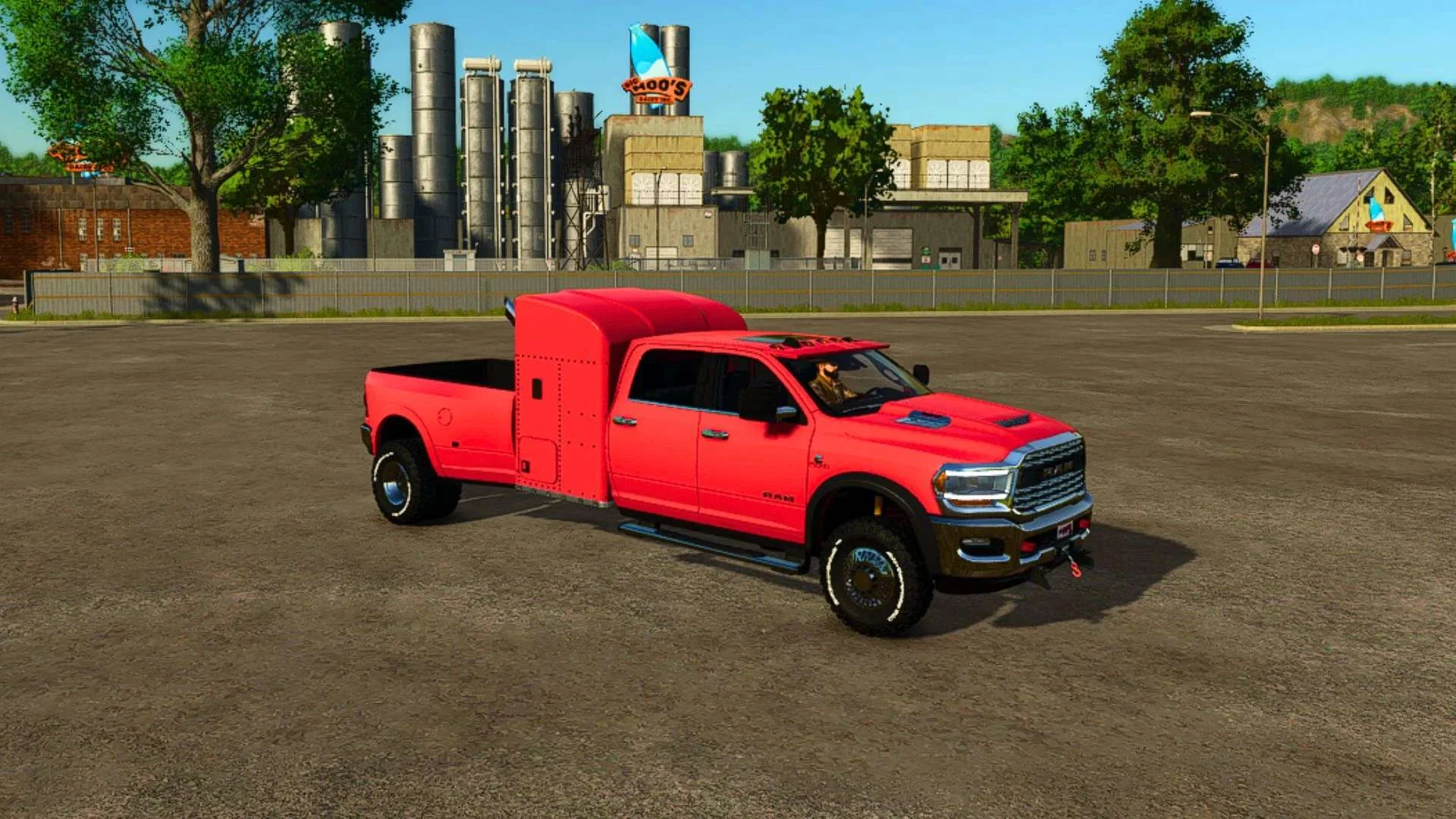 FS25 2024 Ram 3500 CrewCab With Sleeper v1.0 Cars Mod FS25 Mod Free Download