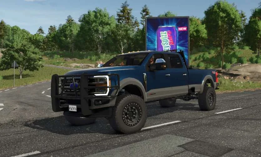 FS25 2024 Superduty King Ranch v1.0 Cars Mod FS25 Mod Free Download