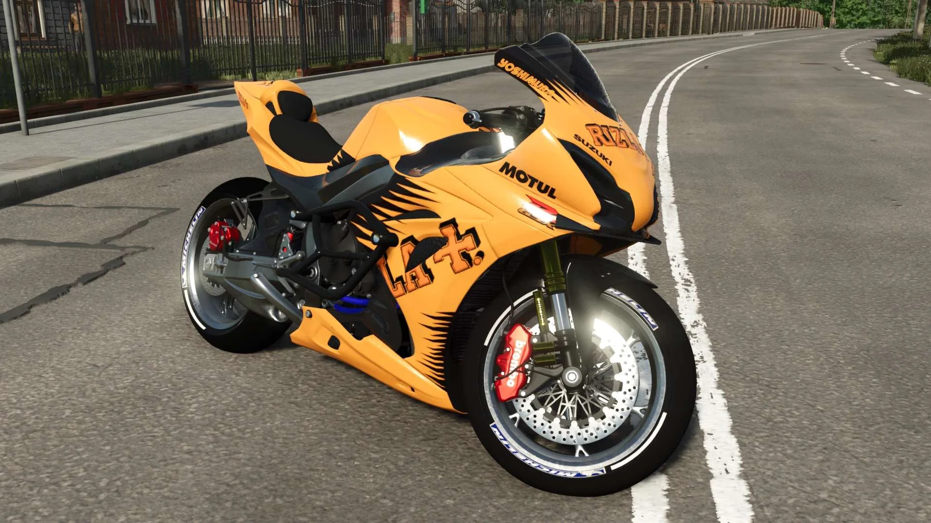 FS25 2025 Suzuki GSX-R 1000 v1.0 Cars Mod FS25 Mod Free Download