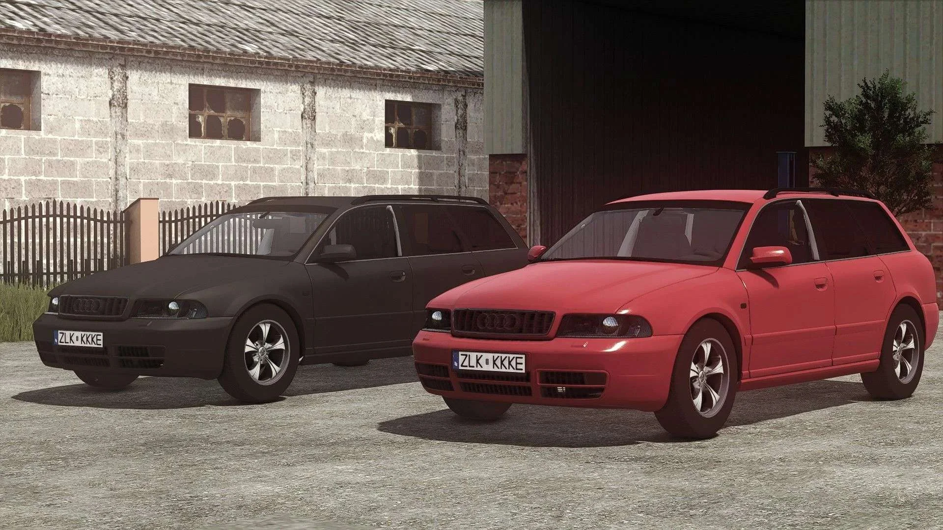 FS25 Audi A4 B5 v1.1 Cars Mod FS25 Mod Free Download